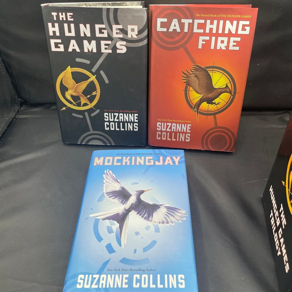 The Hunger Games Trilogy Box Set by Suzanne Collins Scholastic Books Edition